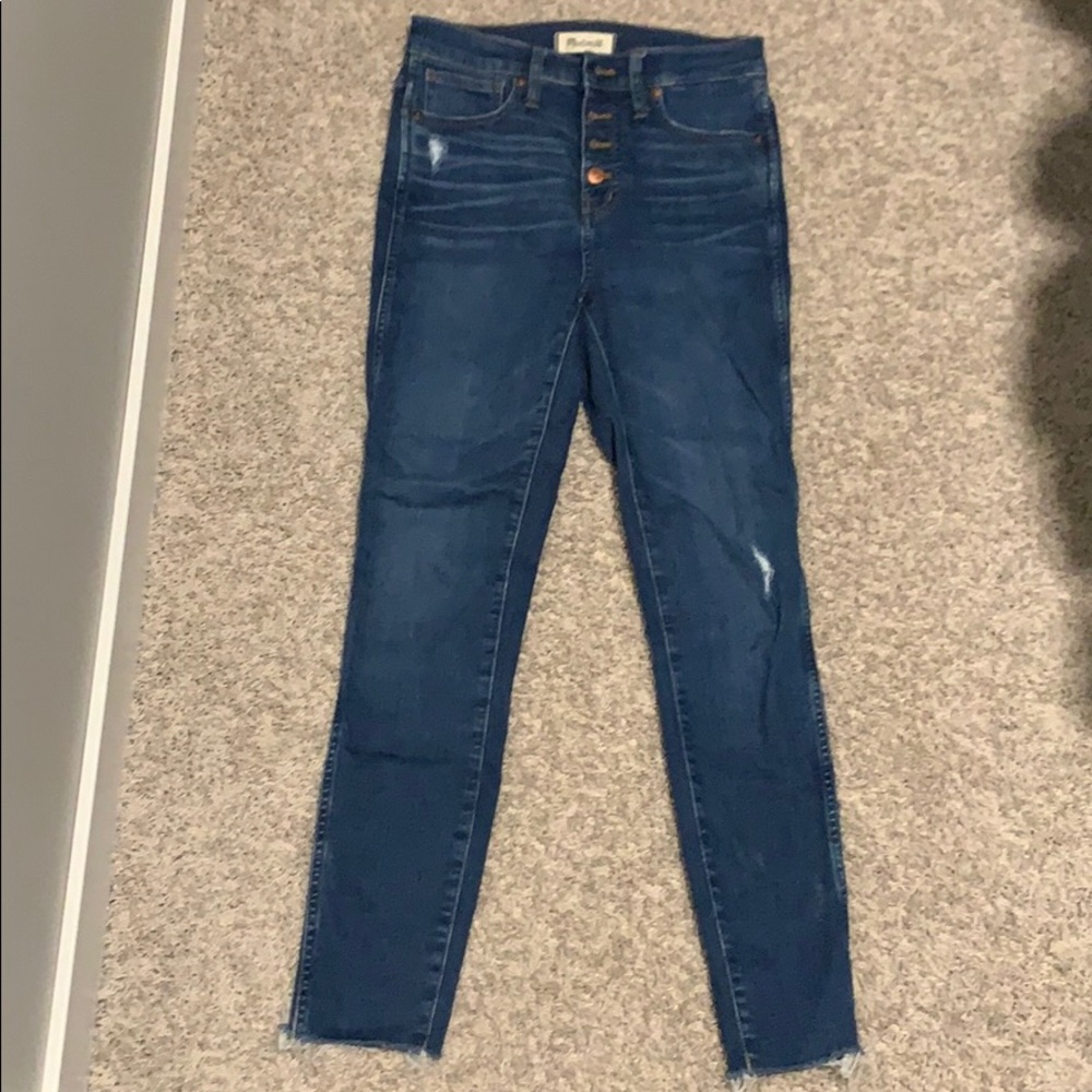 Madewell 10” high rise skinny jean